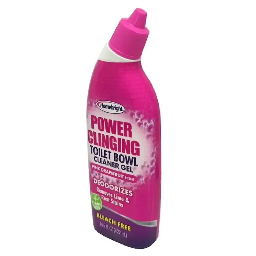 3 pk HOMEBRIGHT Power cleaning Toilet Bowl cleaner GEL‎ 14.5onz each
